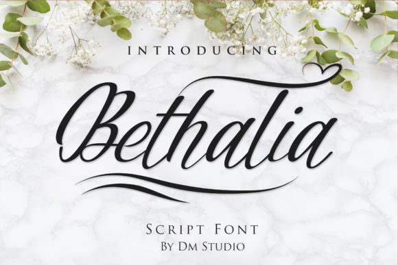 Bethalia Font Poster 1