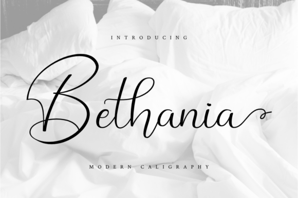 Bethania Font Poster 1