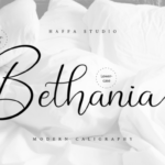 Bethania Font Poster 8