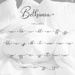 Bethania Font Poster 10