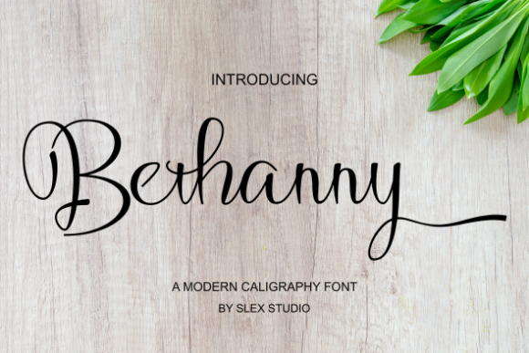 Bethanny Font Poster 1