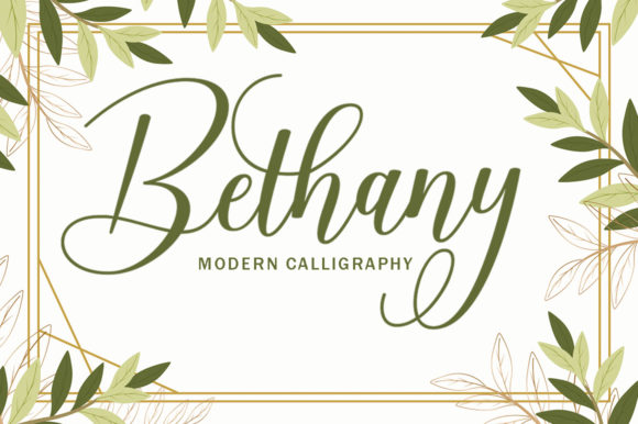 Bethany Script Font
