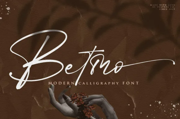 Betmo Font Betmo Font Poster 1