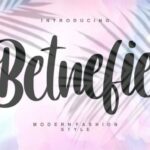 Betnefie Font Poster 1