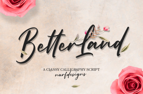 Better Land Font