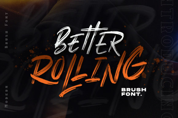 Better Rolling Font