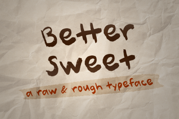 Better Sweet Font Poster 1