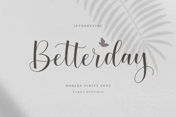 Betterday Font Poster 1