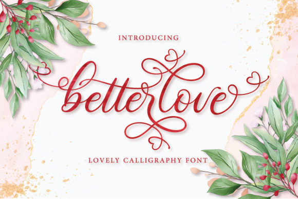 Betterlove Font Poster 1