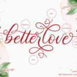 Betterlove Font Poster 6