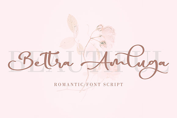 Bettra Amluga Font Poster 1