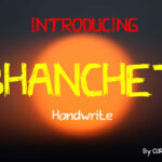 Bhanchet Font Poster 1