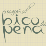 Bico De Pena Font Poster 1