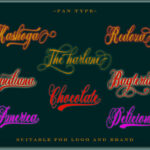 Biethany Font Poster 3