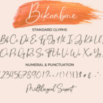 Bikambone Font Poster 8