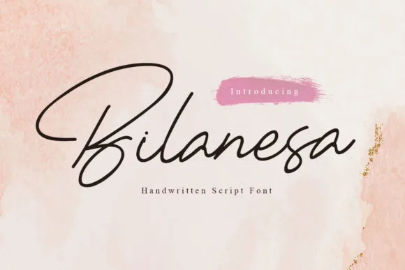 Bilanesa Font Poster 1