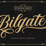Bilgate Font Poster 1