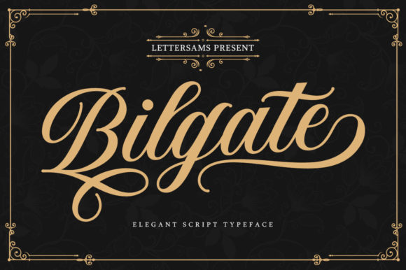Bilgate Font