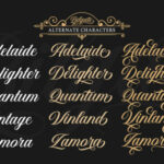 Bilgate Font Poster 5