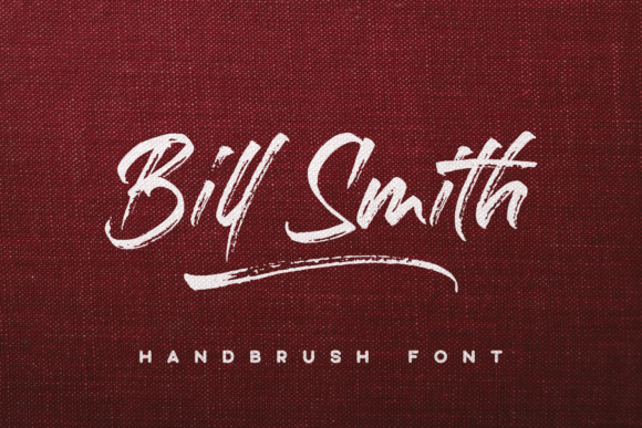 Bill Smith Font Poster 1