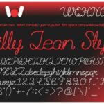 Billie Jean Font Poster 1