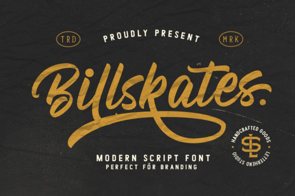 Billskates Font