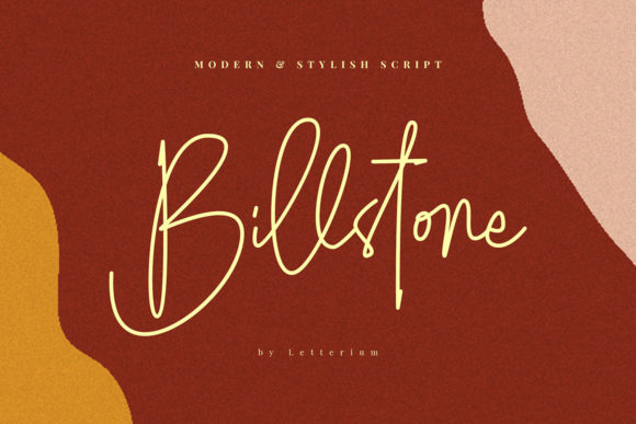 Billstone Font Poster 1