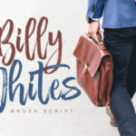 Billy Whites Font Poster 1