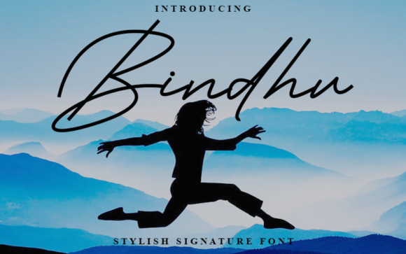 Bindhu Font Bindhu Font Poster 1