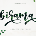 Birama Font Poster 1
