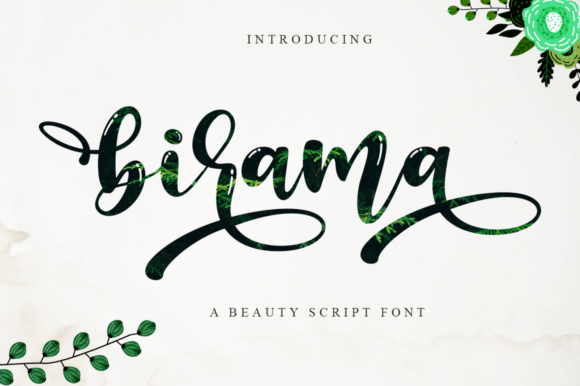 Birama Font Poster 1