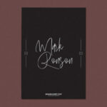 Birch Candles Font Poster 4