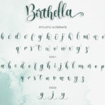Birthella Font Poster 10