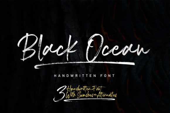 Black Ocean Font