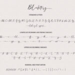 Blackstory Font Poster 9