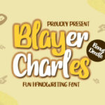Blayer Charles Font Poster 1