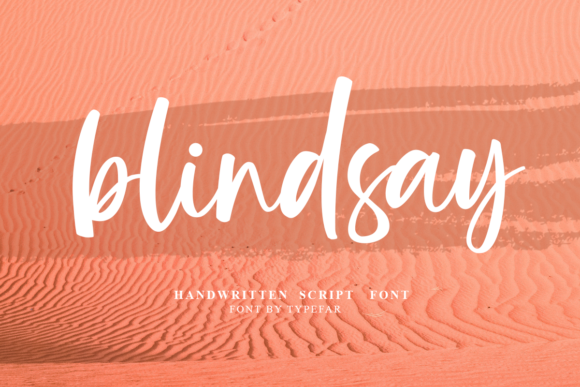 Blindsay Font