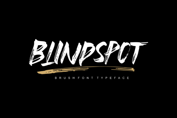 Blindspot Font Poster 1