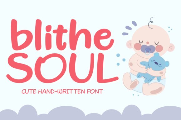 Blithe Soul Font Poster 1