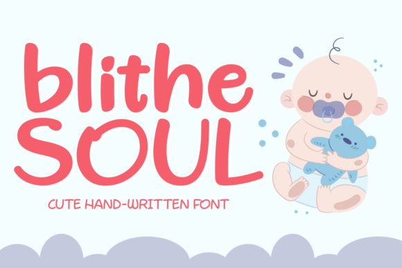 Blithe Soul Font Poster 1