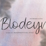 Blodeyn Font Poster 1