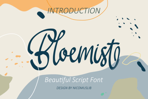 Bloemist Font Poster 1