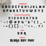 Blora Font Poster 2