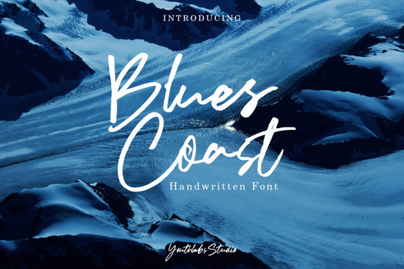 Blues Coast Font Poster 1