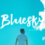 Bluesky Font Poster 1