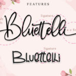 Bluettelli Font Poster 13