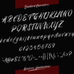 Bluezingham Font Poster 5
