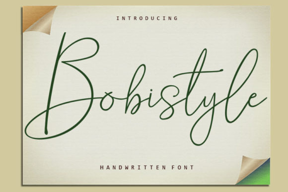 Bobistyle Font