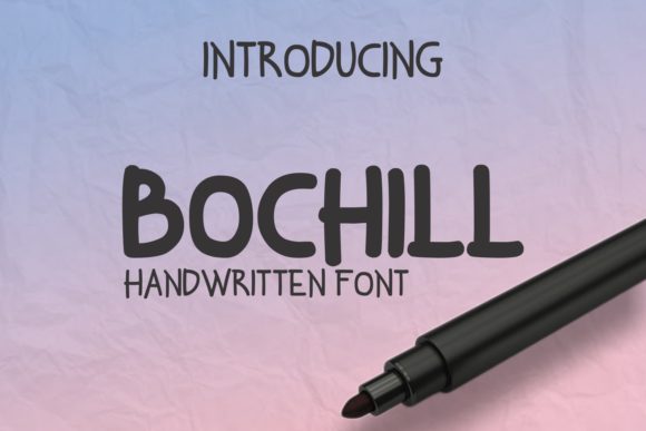 Bochill Font Poster 1