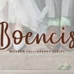 Boencis Font Poster 1